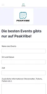 PeakVibe screenshot 1