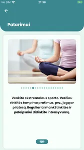 Migrenos kompasas screenshot 3