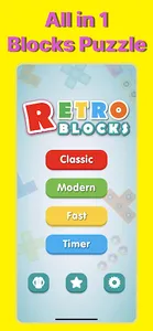 Retro Blocks Puzzle : Peconi screenshot 0