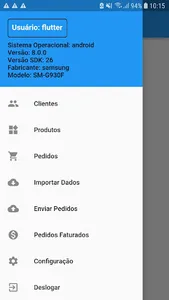 Pedidos Mobile V2 screenshot 1