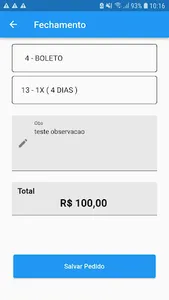 Pedidos Mobile V2 screenshot 7