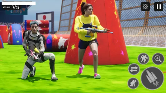 Paintball games: Color Splash screenshot 0