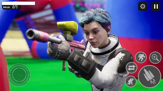 Paintball games: Color Splash screenshot 2