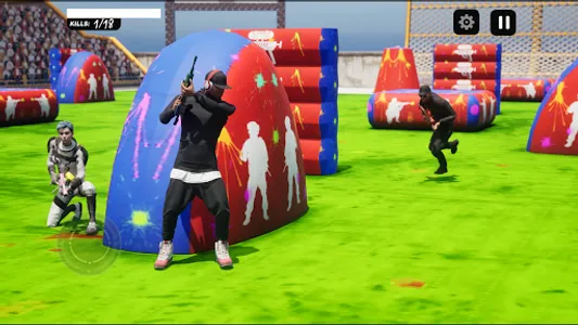 Paintball games: Color Splash screenshot 22