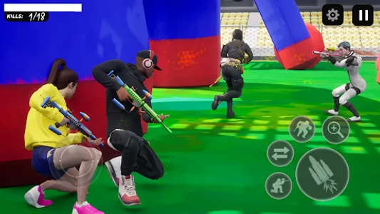 Paintball games: Color Splash screenshot 5