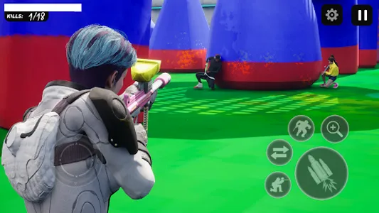 Paintball games: Color Splash screenshot 6
