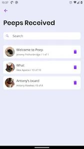 MyPeep screenshot 1