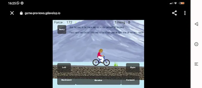 Bicicleta radical screenshot 0