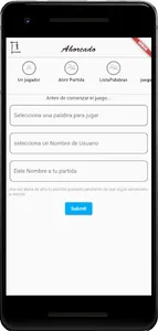 Ahorcado Multijugador screenshot 2