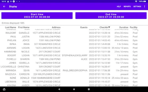 Community Pool Monitor screenshot 1