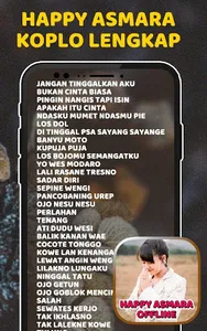 Lagu Happy Asmara KoploOffline screenshot 4