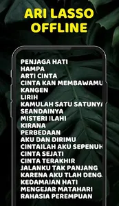 Lagu Ari Lasso Offline Full screenshot 4