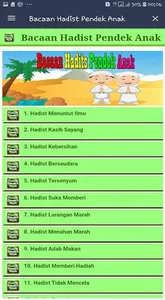 Bacaan Hadits Pendek Anak screenshot 1