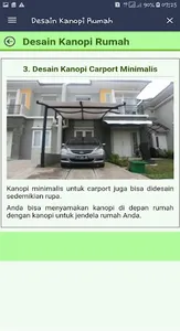 Desain Kanopi Rumah screenshot 4