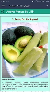 Resep Es Lilin Segar screenshot 2