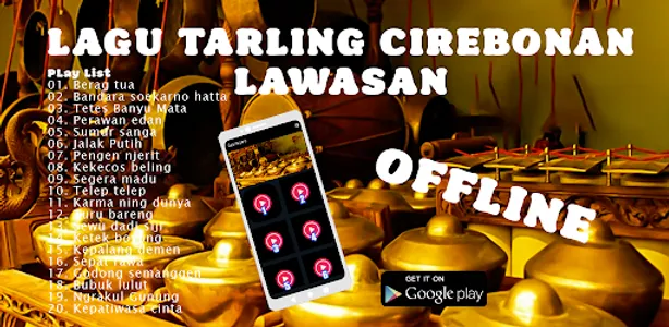 Lagu Tarling Cirebonan Offline screenshot 0
