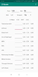 US echo Z-Score screenshot 0