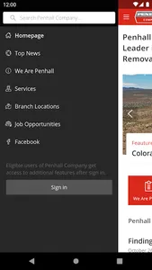 Penhall Company screenshot 1
