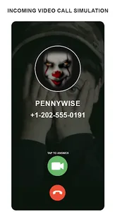 scary clown fake video call screenshot 8