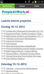 Interim Opdrachten ZZP pro screenshot 0