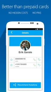 Nubefone: Low-cost calls screenshot 4