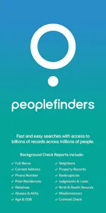 PeopleFinders: People Search screenshot 0