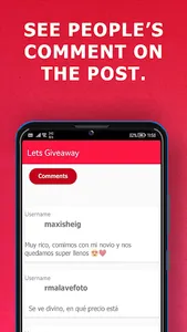 Lets Giveaway FOR INSTAGRAM screenshot 1