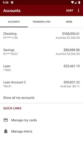 PSALC Banking App screenshot 2
