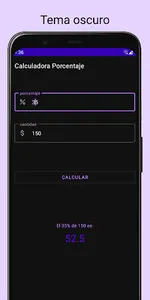 Calculadora Porcentaje screenshot 1