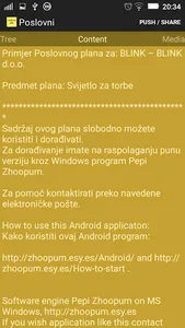 Poslovni plan screenshot 0