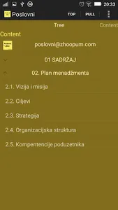 Poslovni plan screenshot 3