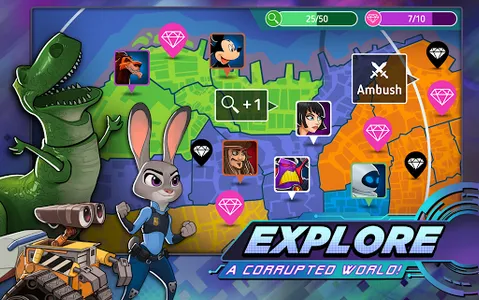 Disney Heroes: Battle Mode screenshot 11