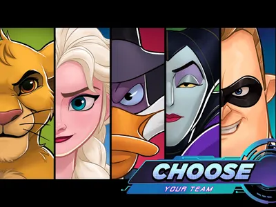 Disney Heroes: Battle Mode screenshot 1