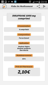 Medicaments de France screenshot 3