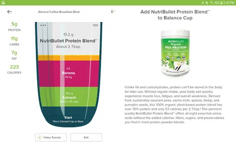 NutriBullet Balance BE/NL/LU screenshot 5