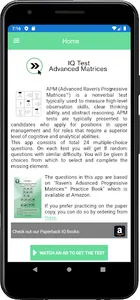 IQ Test: Advanced Matrices screenshot 1
