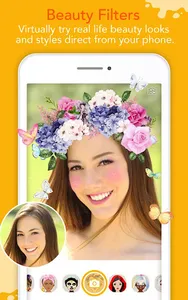 YouCam Fun - Snap Live Selfie  screenshot 1