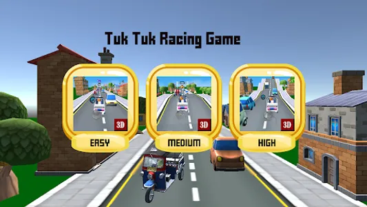 Tuk Tuk Racing Game screenshot 8