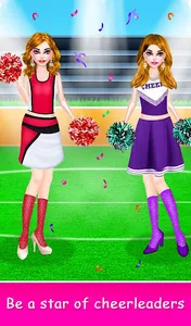 Cheerleader Makeup Salon Games screenshot 11