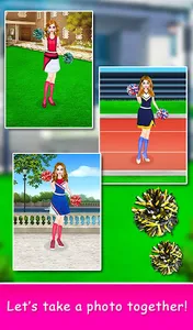 Cheerleader Makeup Salon Games screenshot 15