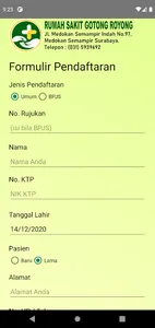 RS Gotong Royong screenshot 2
