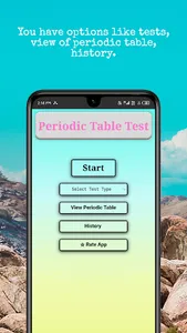 Periodic Table Test Offline screenshot 0