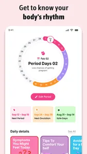 Period Tracker Ovulation Cycle screenshot 14