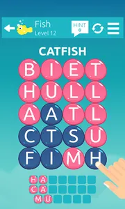 Word Grids Swipe-Letter Puzzle screenshot 1
