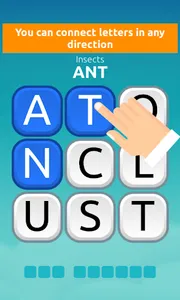 Word Grids Swipe-Letter Puzzle screenshot 5