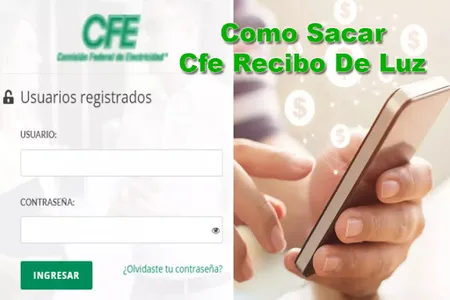 Como Sacar Cfe Recibo De Luz screenshot 1