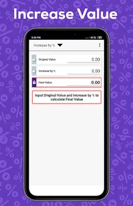 Perro Percentage Calculator screenshot 1
