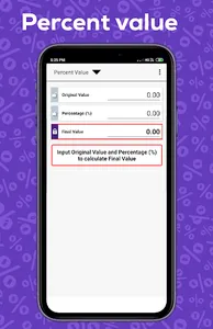 Perro Percentage Calculator screenshot 3