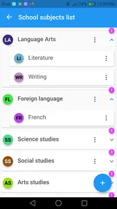 Enter marks and show average screenshot 7
