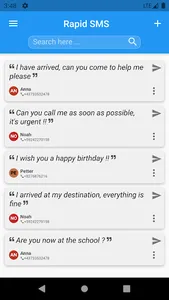 Rapid Sms Templates to easily  screenshot 5